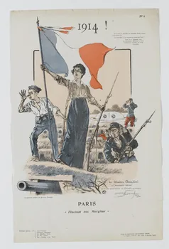Neumont Maurice Louis Henri ; Lasnier A. élément d'ensemble 1914 ! Paris 1914 1950.39.1920  Photo RMN-Grand Palais (Mucem)