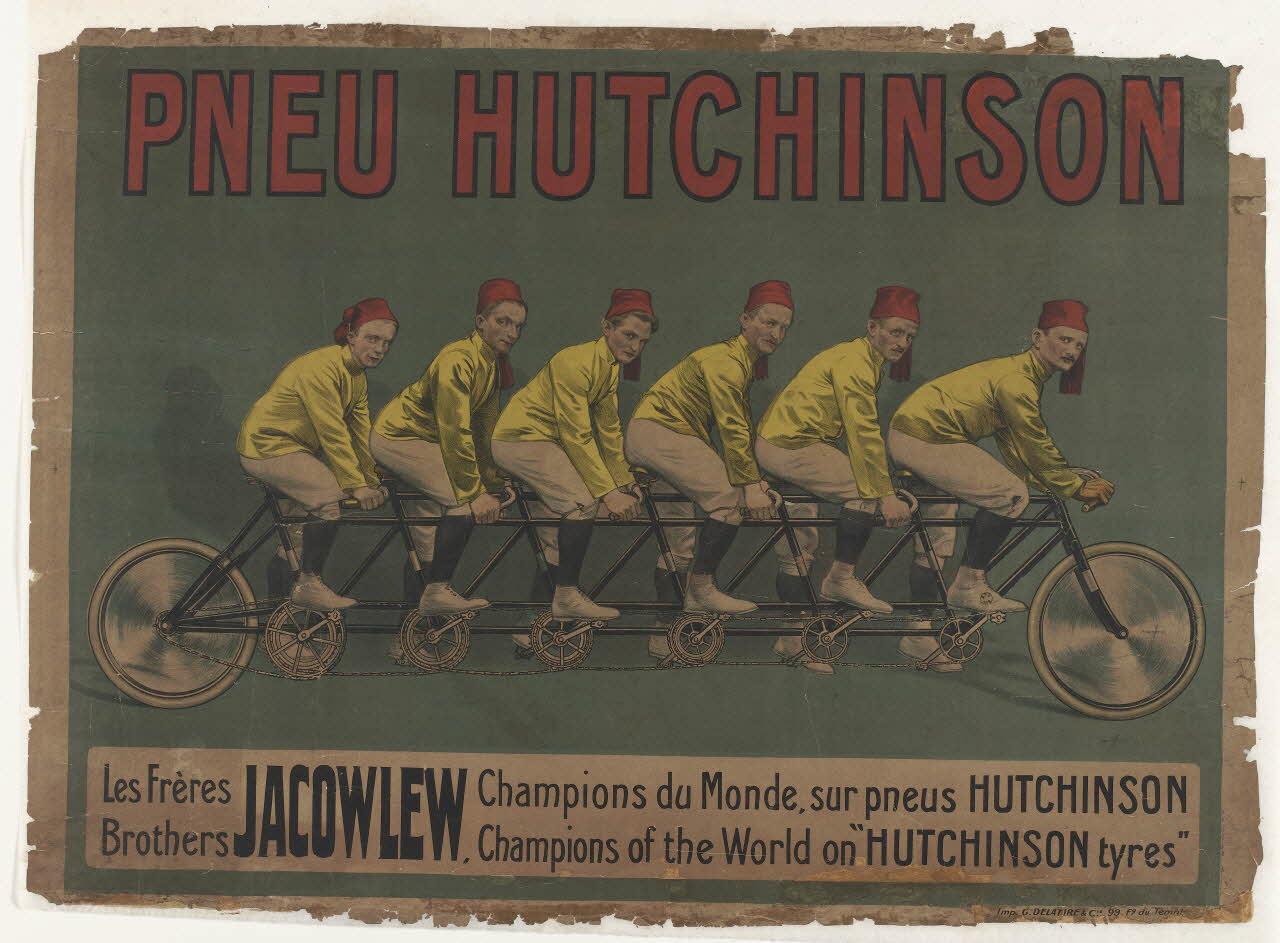 affiche PNEU HUTCHINSON 1962.67.176 Photo RMN-Grand Palais (Mucem)