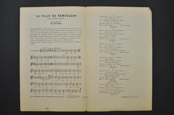 chanson petit format 1968.111.47 Photo Mucem