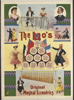affiche The Leo's  Original  Musical Eccentrics 1969.6.22 Photo RMN-Grand Palais (Mucem)
