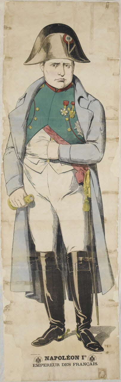 Charles Pellerin affiche NAPOLÉON IER  EMPEREUR DES FRANCAIS. Lorraine, France 1866-1870 1953.86.2877 Photo RMN-Grand Palais (Mucem)