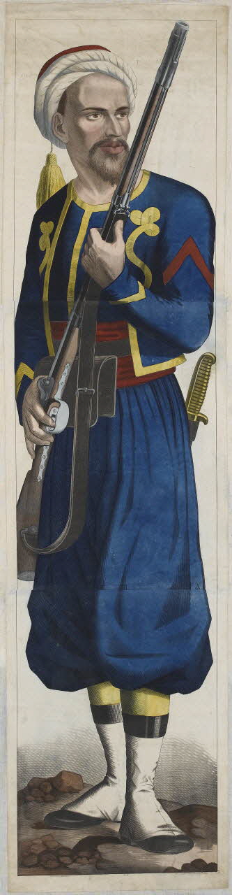 François Wentzel affiche Turco Wissembourg 1852-1869 1953.86.2880 Photo RMN-Grand Palais (Mucem)