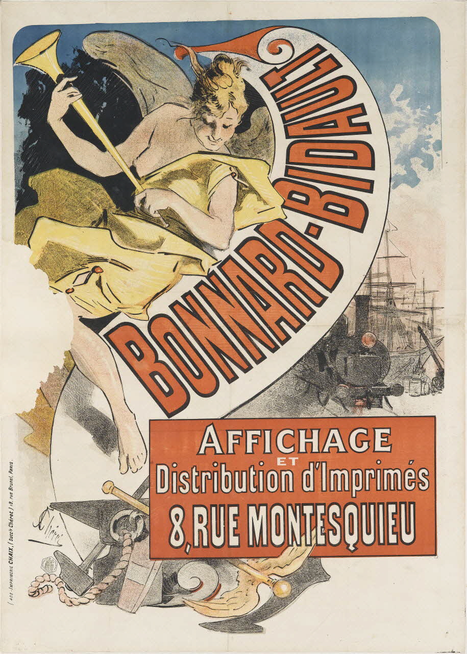 affiche BONNARD-BIDAULT 1961.18.55 Photo RMN-Grand Palais (Mucem)