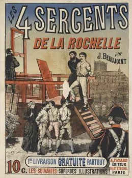 Menetrier affiche LES  4 SERGENTS  DE LA ROCHELLE Paris 1890 1961.18.71 Photo RMN-Grand Palais (Mucem)