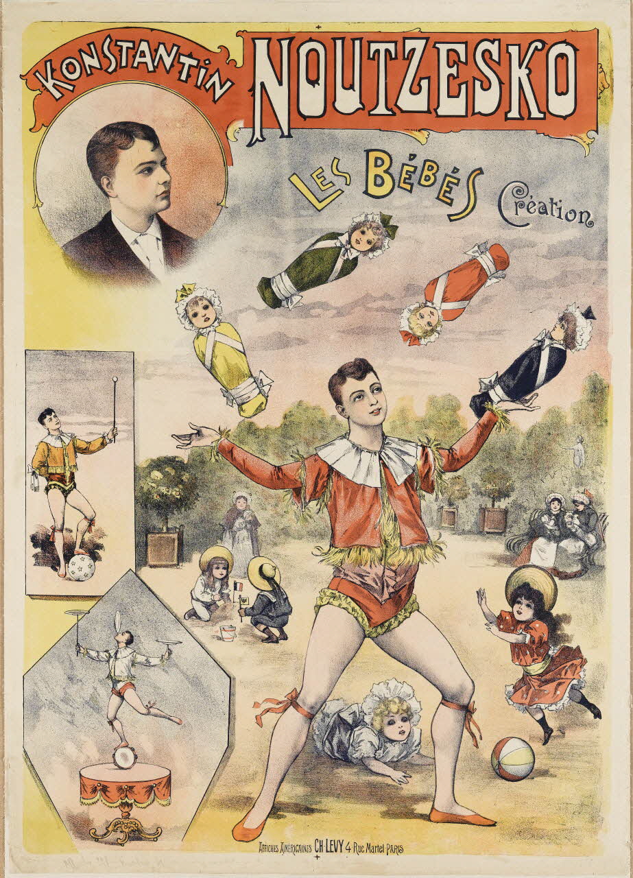 affiche KONSTANTIN NOUTZESKO 1969.6.12 Photo RMN - Grand Palais (MuCEM) - Jean-Gilles Berizzi