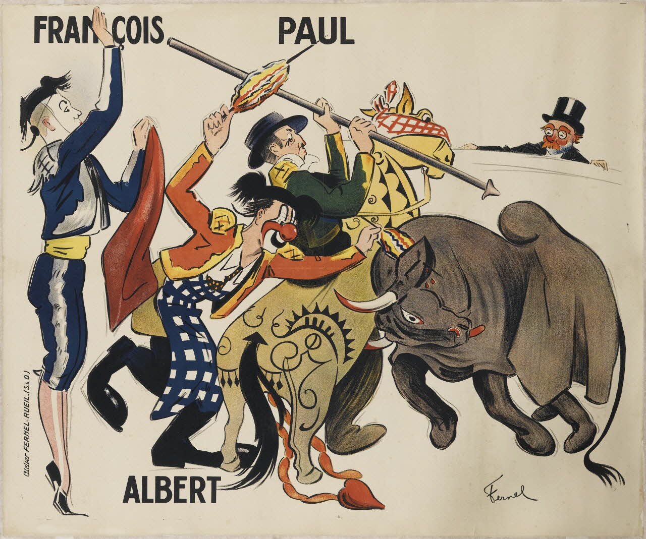 affiche FRANCOIS PAUL  ALBERT 1970.49.4 Photo RMN-Grand Palais (Mucem)