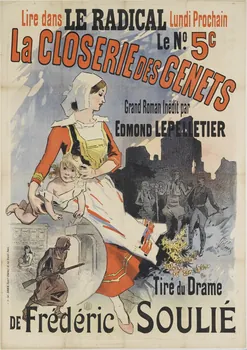 Jules Chéret ; CHAIX affiche LA CLOSERIE DES GENETS 1895 1973.54.49 Photo RMN-Grand Palais (Mucem)