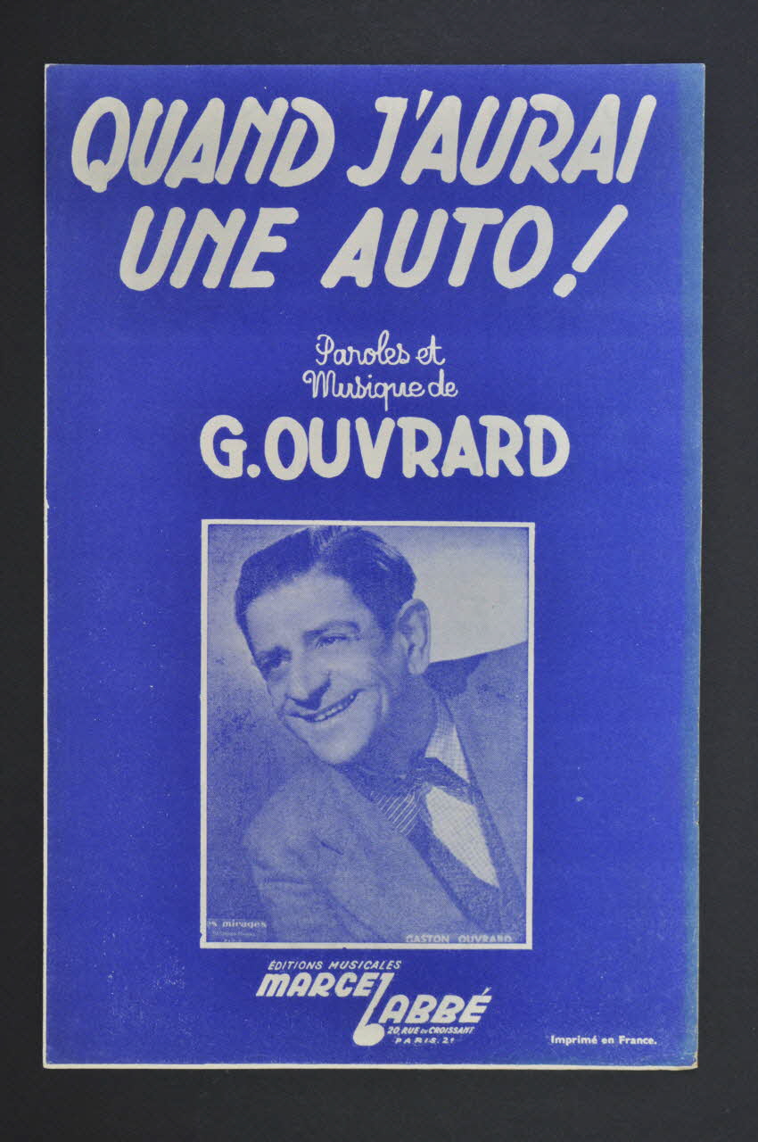 chanson petit format 1968.111.5 Photo Mucem