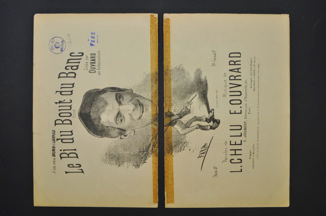 chanson petit format 1968.111.50 Photo Mucem