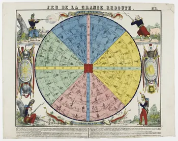 estampe JEU DE LA GRANDE REDOUTE. 1953.86.2859 Photo RMN-Grand Palais (Mucem)