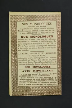 MONOLOGUE petit format 1970.139.144  Photo Mucem