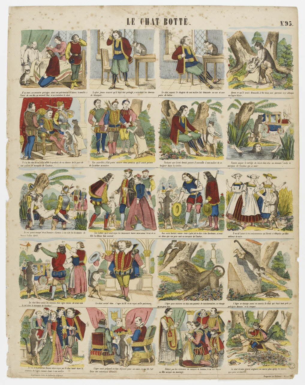 à registres (5) LE CHAT BOTTE. 1953.86.3319 Photo RMN-Grand Palais (Mucem)