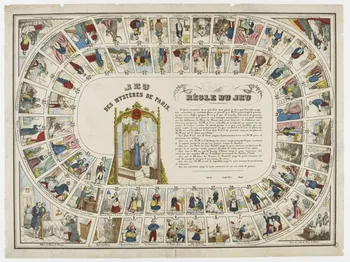 estampe JEU  DES MYSTERES DE PARIS. 1953.86.5112 Photo RMN-Grand Palais (Mucem)