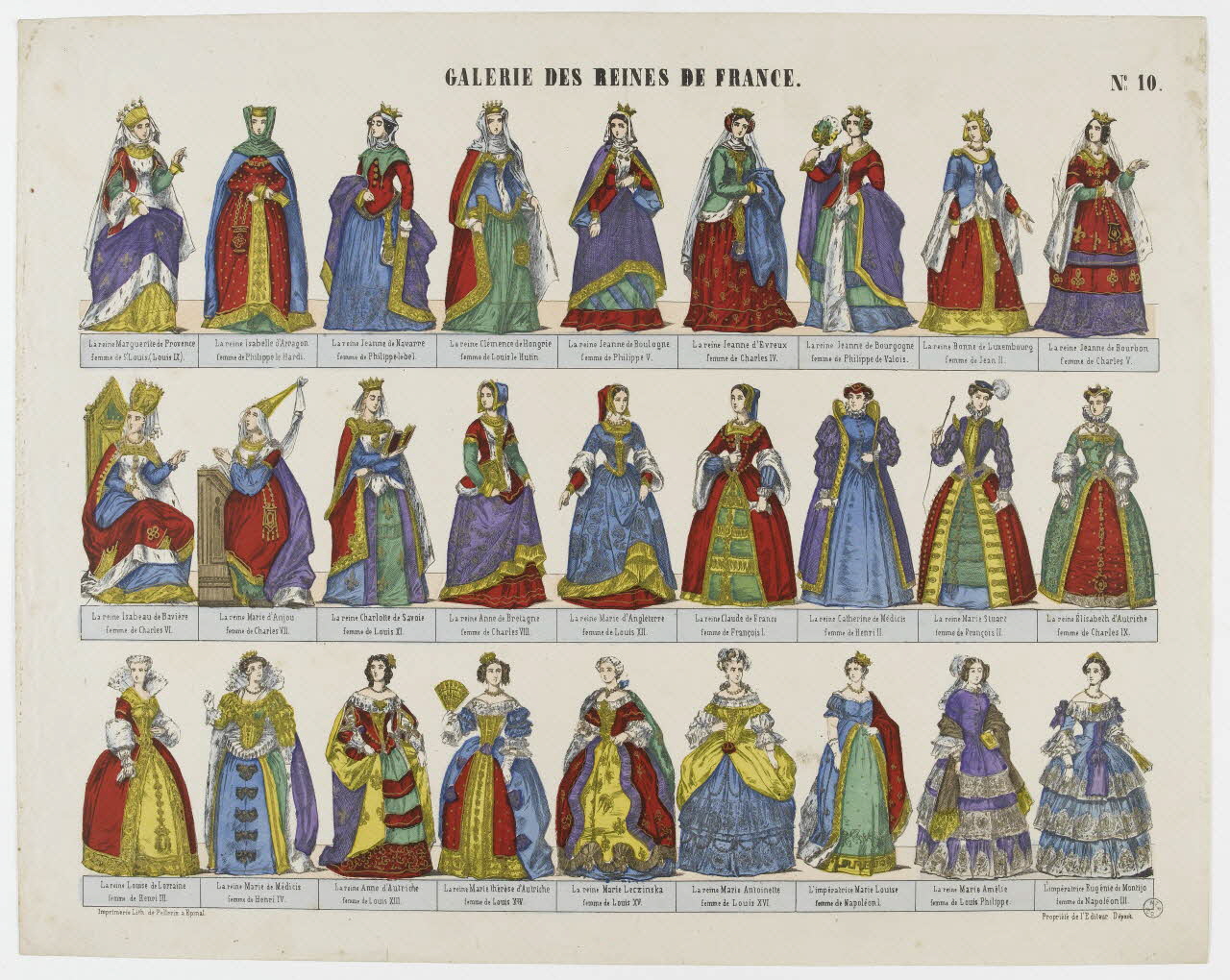 à registres (3) GALERIE DES REINES DE FRANCE. 1953.86.878 Photo RMN-Grand Palais (Mucem)