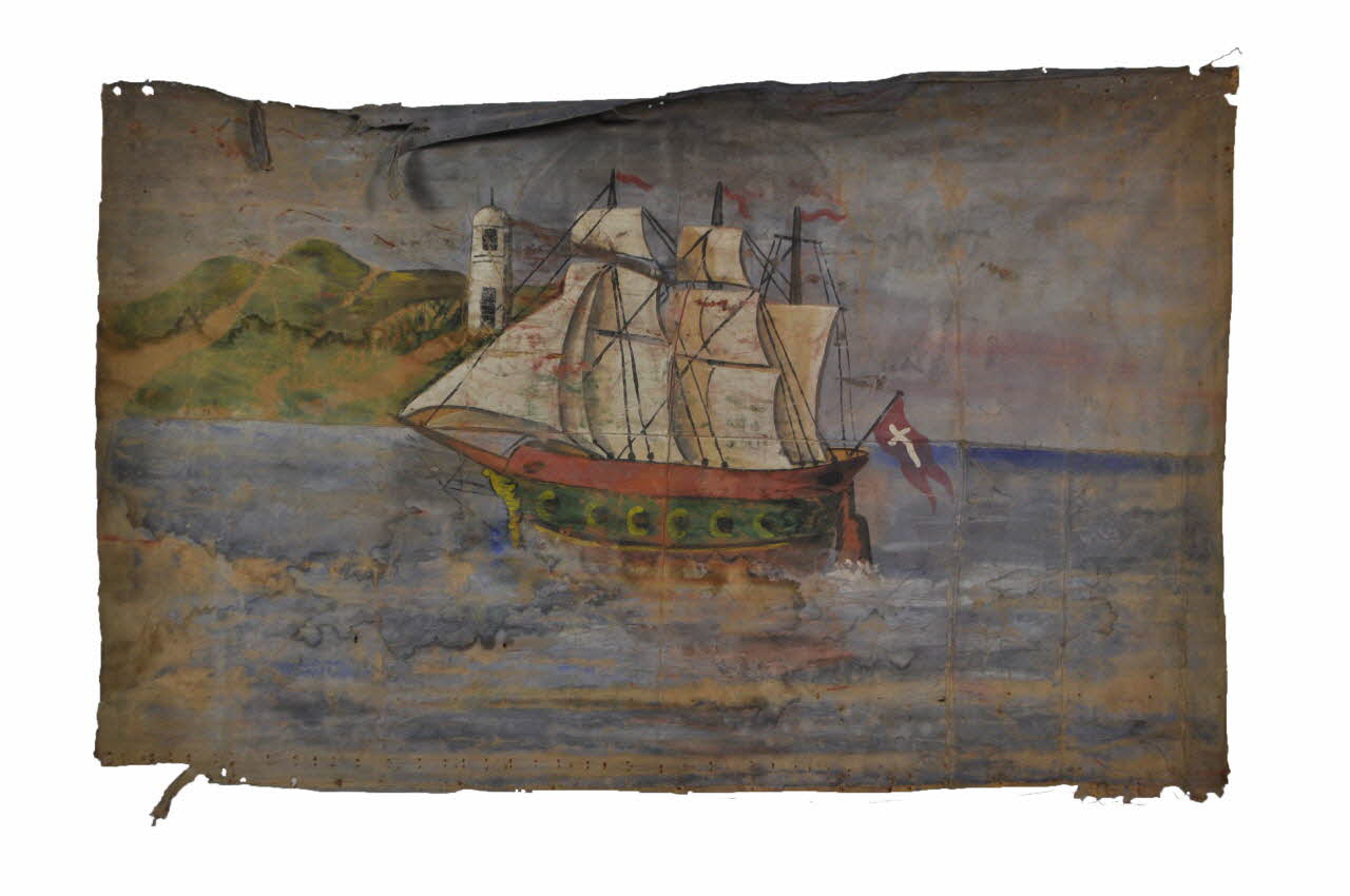 toile peinte 1968.111.6 Photo Mucem