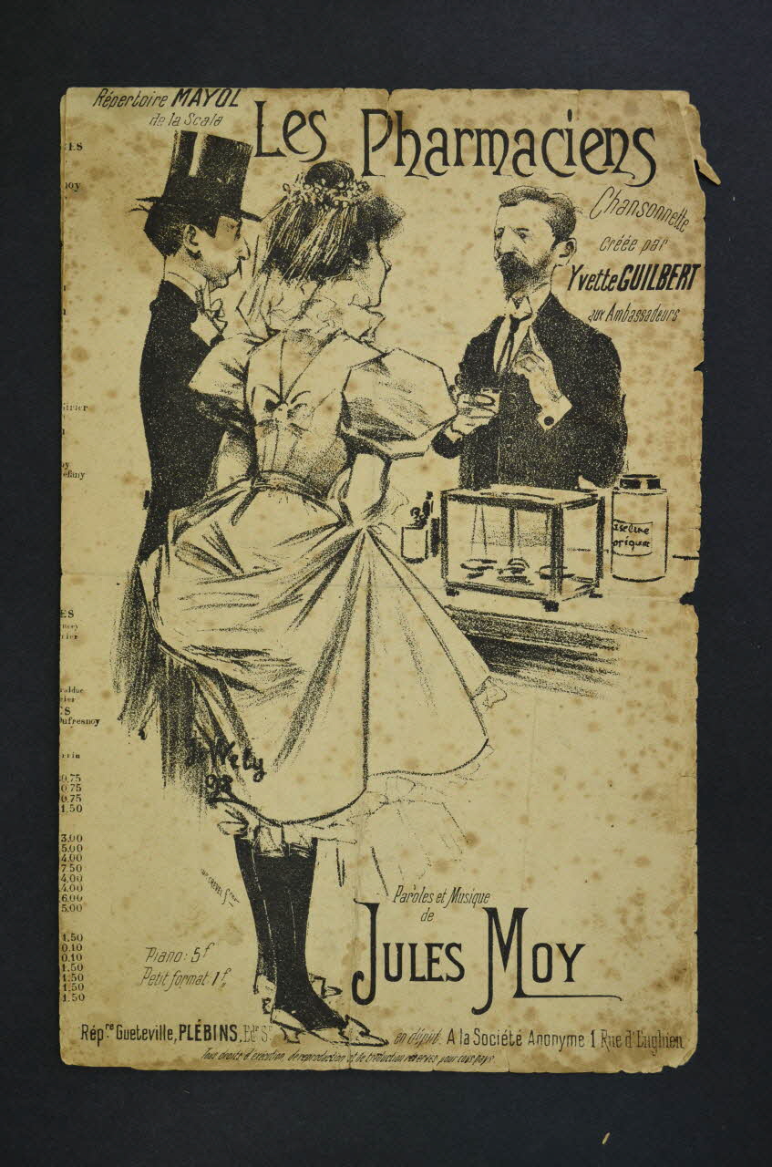 partition de musique petit format 1970.139.16 Photo Mucem