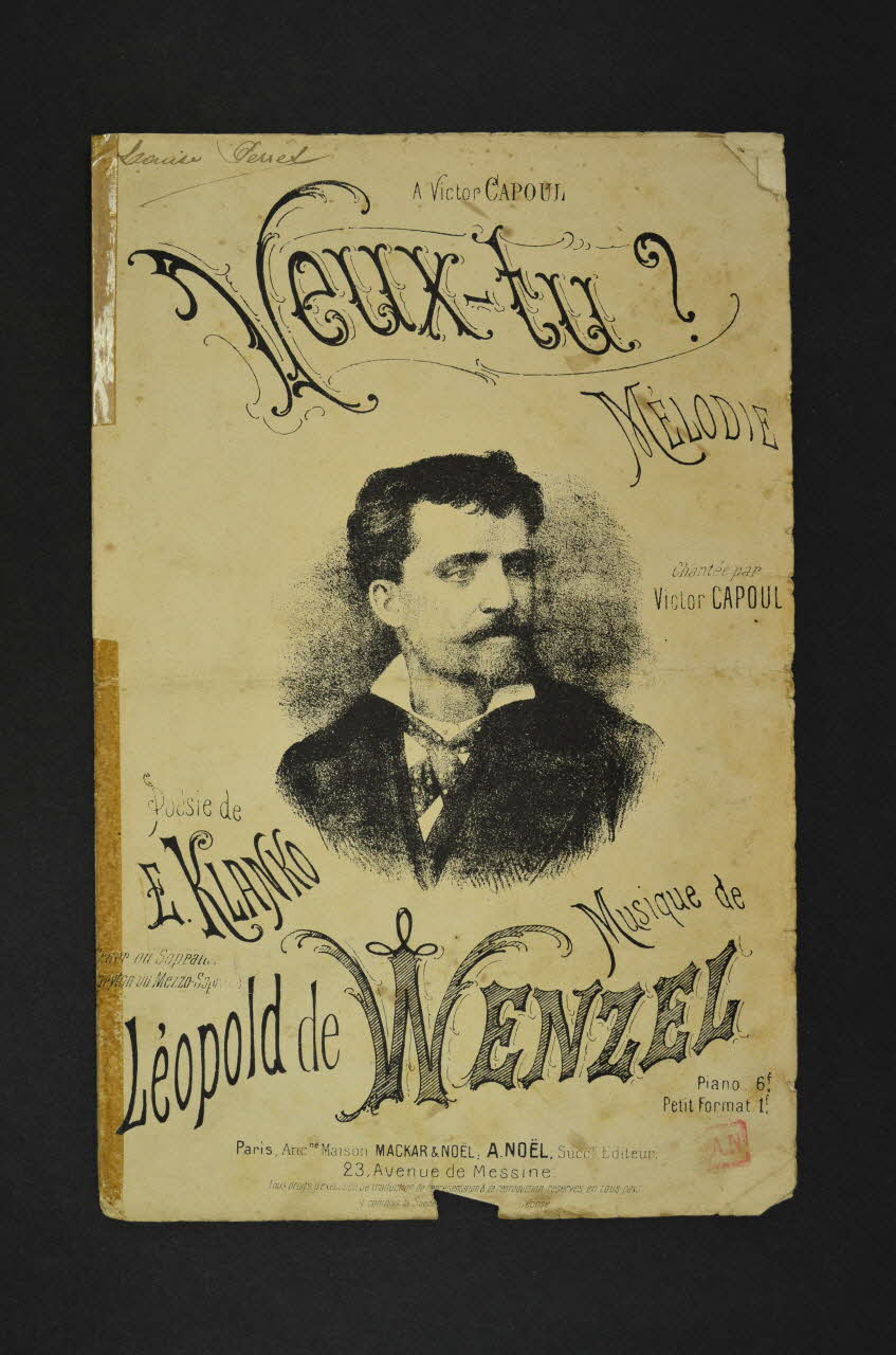 chanson petit format 1970.139.17 Photo Mucem