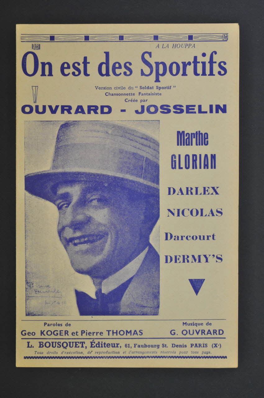 chanson petit format 1968.111.8 Photo Mucem