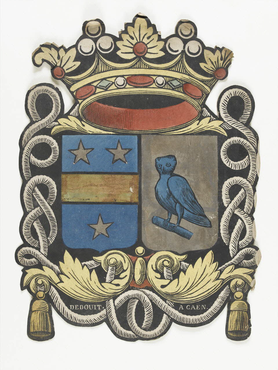 Dedouit Nicolas-Gilles imagerie ancienne litre Caen 1840 1998.6.10 Photo RMN-Grand Palais (Mucem)