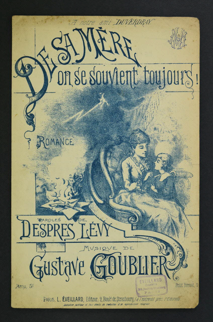 chanson petit format 1970.139.2 Photo Mucem