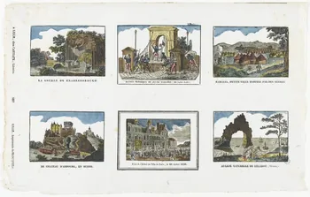 Jean-Baptiste Castiaux ; Simon-François Blocquel imagerie ancienne Paysages Lille 1830-1837 1953.12.54 Photo RMN-Grand Palais (Mucem)