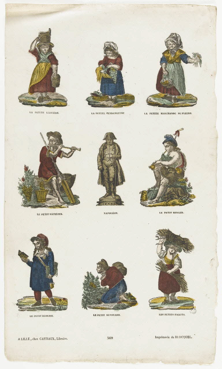 imagerie ancienne Figures Lille 1809-1837 1965.75.629 Photo RMN-Grand Palais (Mucem)