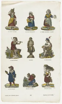 imagerie ancienne Figures Lille 1809-1837 1965.75.629 Photo RMN-Grand Palais (Mucem)