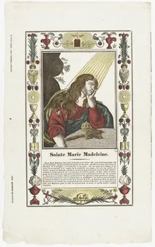 Jean-Baptiste Castiaux ; Simon-François Blocquel imagerie ancienne Sainte Marie Madeleine. Lille 1809-1837 1965.75.641  Photo RMN-Grand Palais (Mucem)