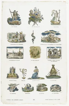 Duplat Victor ; ? ; Durouchail Pierre ; Besnard J. ; Antoine Thiébault ; Cas imagerie ancienne Suite de scènes Lille 1829-1837 1970.82.27 Photo RMN-Grand Palais (Mucem)