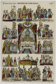 estampe PROCESSION DE Ste. ANNE D'AURAY. 1953.86.208 Photo RMN-Grand Palais (Mucem)