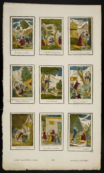 Jean-Baptiste Castiaux ; Simon-François Blocquel imagerie ancienne Scènes diverses Lille 1809-1837 1953.12.63 Photo