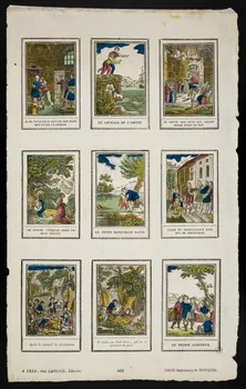 imagerie ancienne Scènes diverses 1953.12.64 Photo