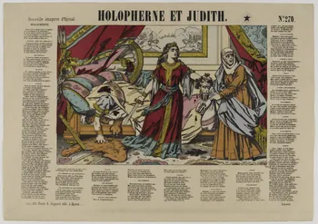 estampe HOLOPHERNE ET JUDITH. 1953.86.240 Photo RMN-Grand Palais (Mucem)