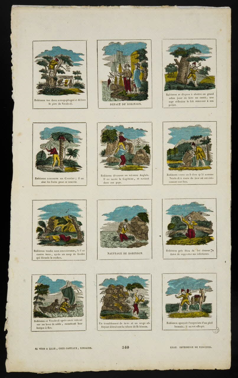 imagerie ancienne Robinson 1953.12.71 Photo