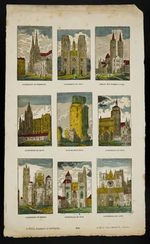 imagerie ancienne Vues d'architecture religieuse 1953.12.74 Photo