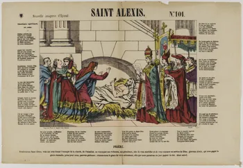 Pinot et Sagaire estampe SAINT ALEXIS. Lorraine, France 1862-1872 1953.86.266 Photo RMN-Grand Palais (Mucem)
