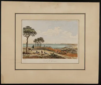 estampe Landes de Gascogne. D1953.15.130 Photo