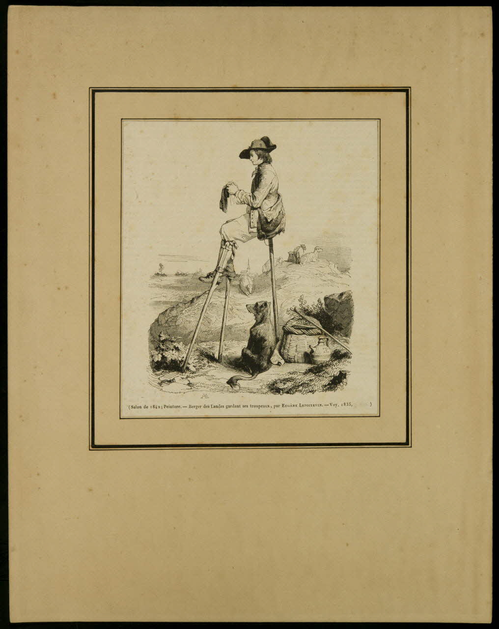 estampe (Salon de 1842 D1953.15.144 Photo