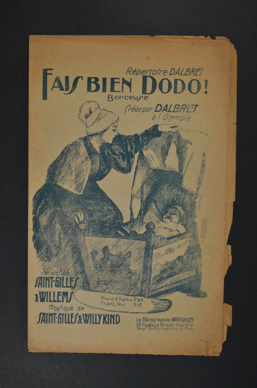 chanson petit format 1970.139.3 Photo Mucem