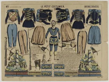 estampe LE PETIT COSTUMIER. 1953.86.4408 Photo RMN-Grand Palais (Mucem)