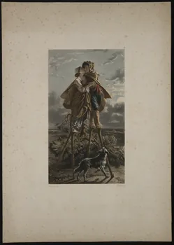 estampe Couple des Landes D1953.15.162 Photo