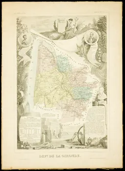 estampe DEPT. DE LA GIRONDE. D1953.15.169 Photo
