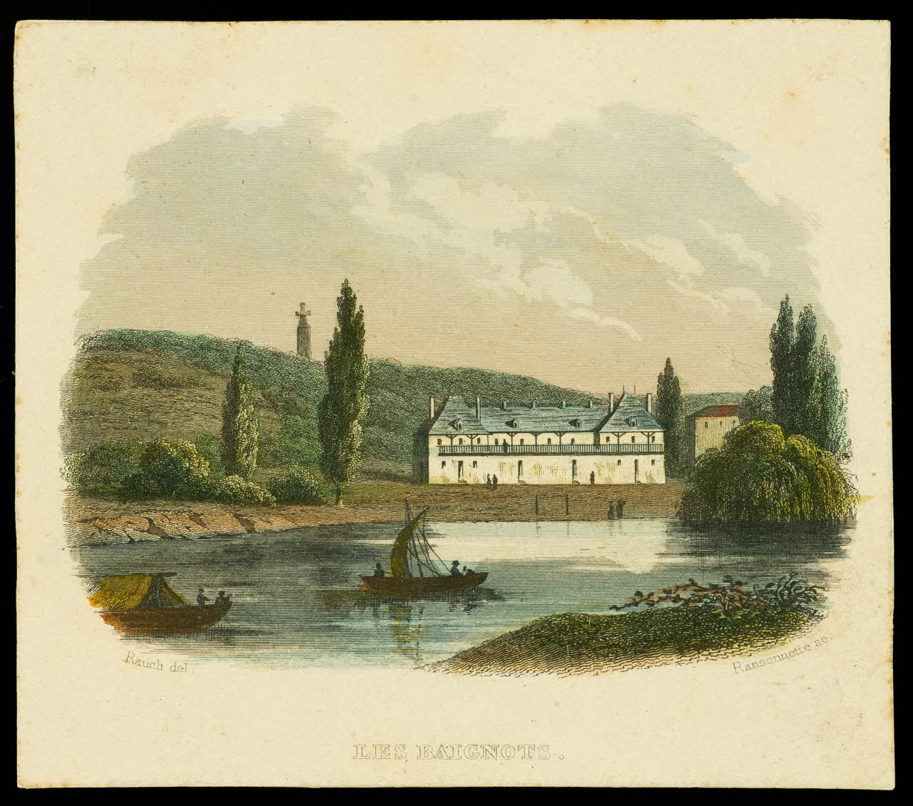 estampe LES BAIGNOTS. D1953.15.176 Photo