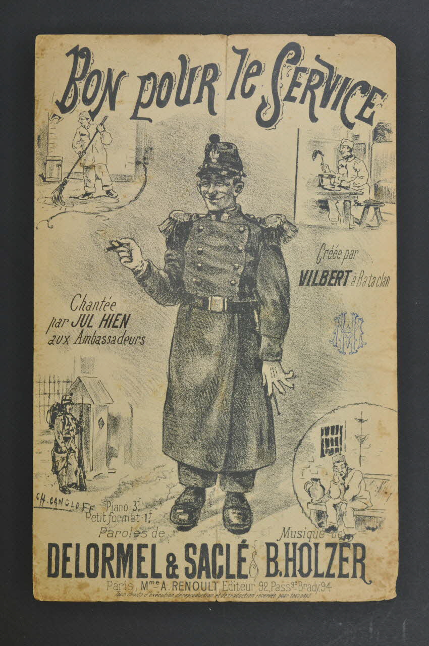 chanson petit format 1970.139.31 Photo Mucem