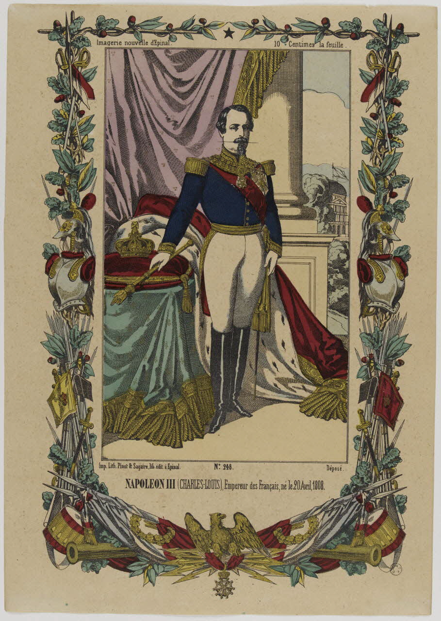 estampe NAPOLEON III 1953.86.711 Photo RMN-Grand Palais (Mucem)