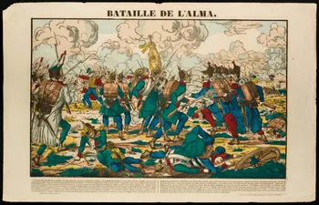 estampe BATAILLE DE L'ALMA. 1953.41.101  Photo