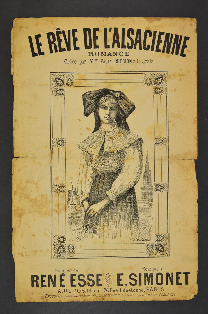 partition de musique petit format 1970.139.32 Photo Mucem