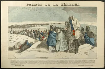estampe PASSAGE DE LA BERESINA. 1953.41.112  Photo