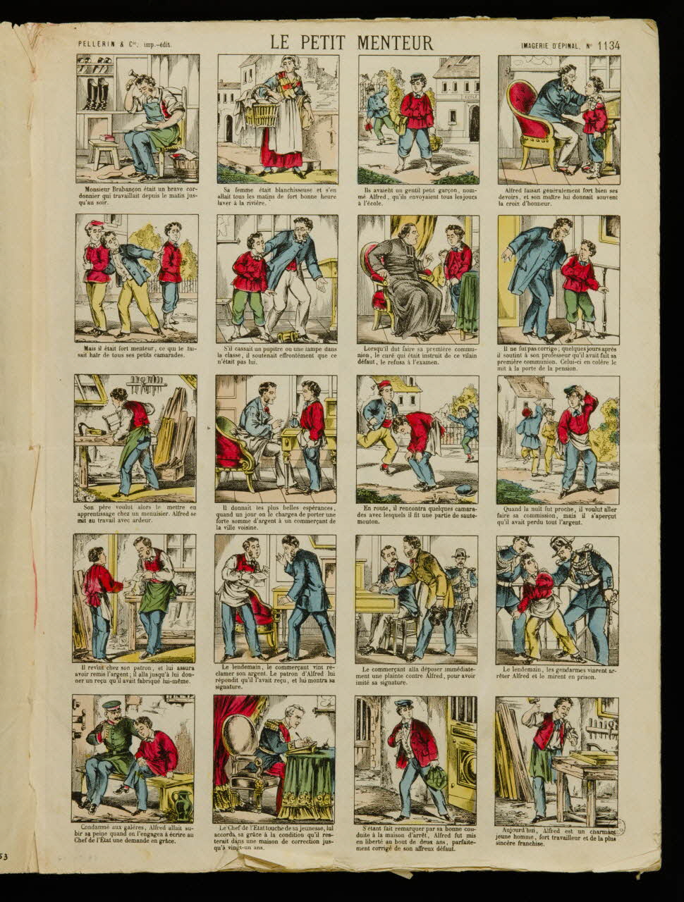 album LE PETIT MENTEUR 1953.41.154 Photo