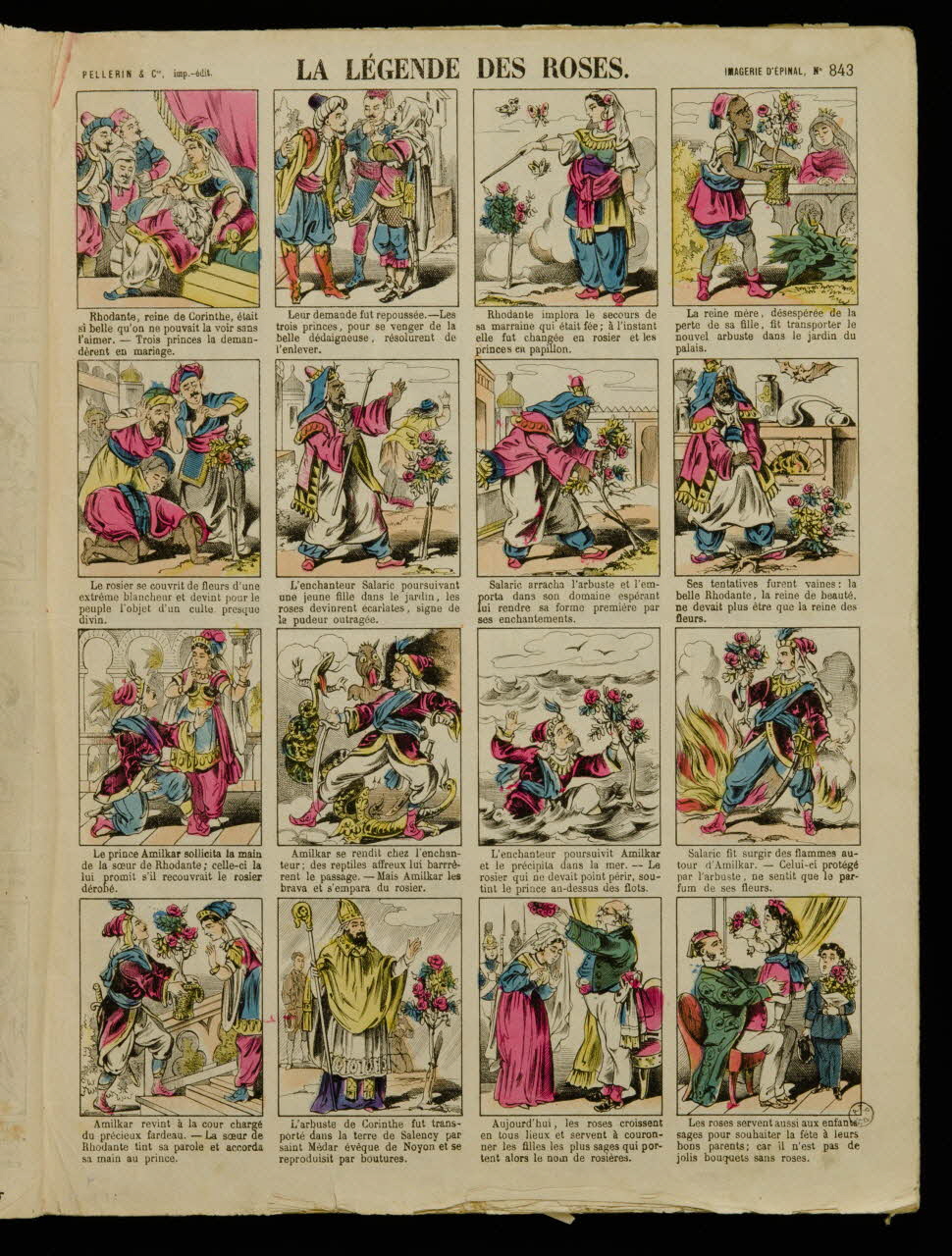 album LA LEGENDE DES ROSES. 1953.41.156 Photo